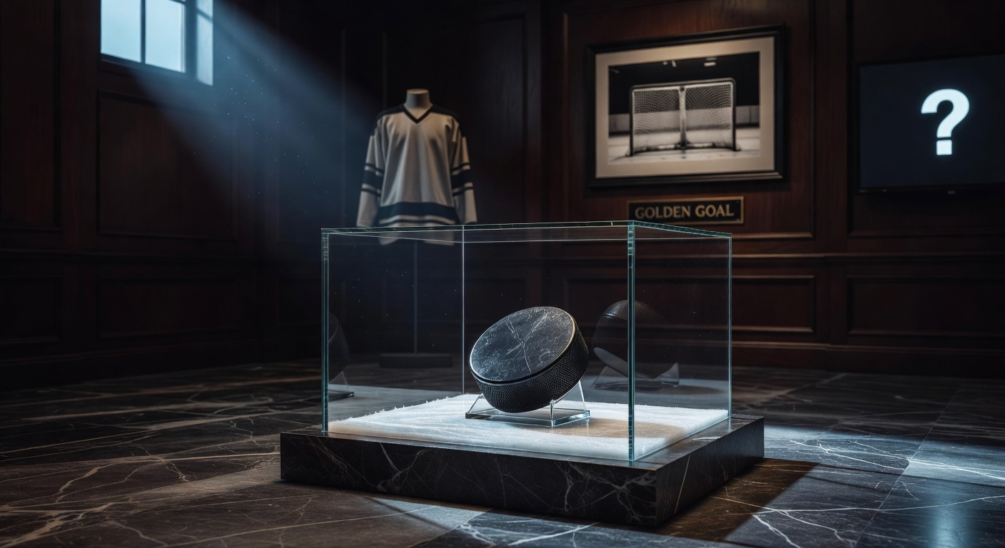 Jack Hughes questions Hockey Hall of Fame possession of puck from U.S. Olympic men's hockey golden goal