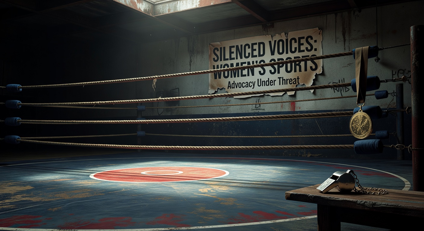 Former Iranian wrestling champion Pashaei criticizes silencing of U.S. female athletes advocating for women's sports protections