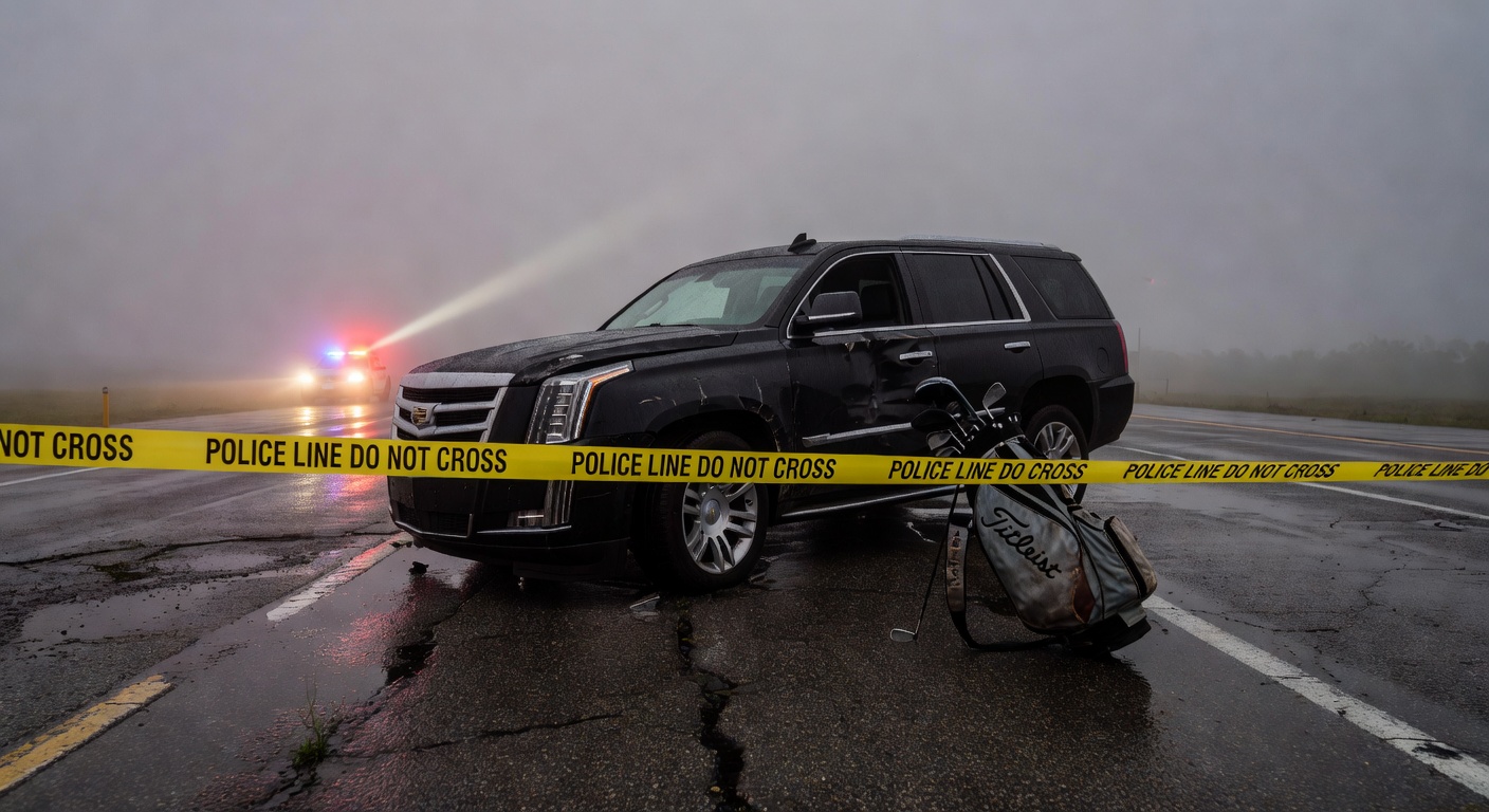 Tiger Woods arrested for DUI after car crash in Florida, sheriff says