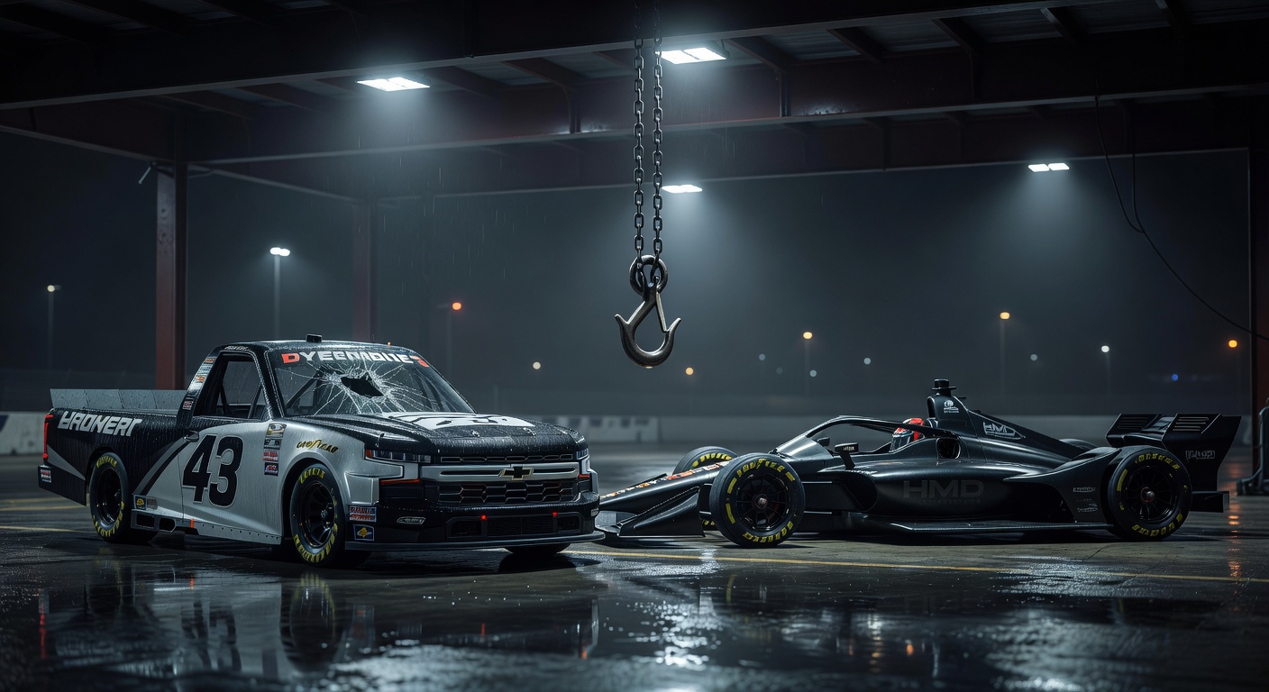 NASCAR suspends Truck Series driver Daniel Dye indefinitely for disparaging remarks about IndyCar's David Malukas