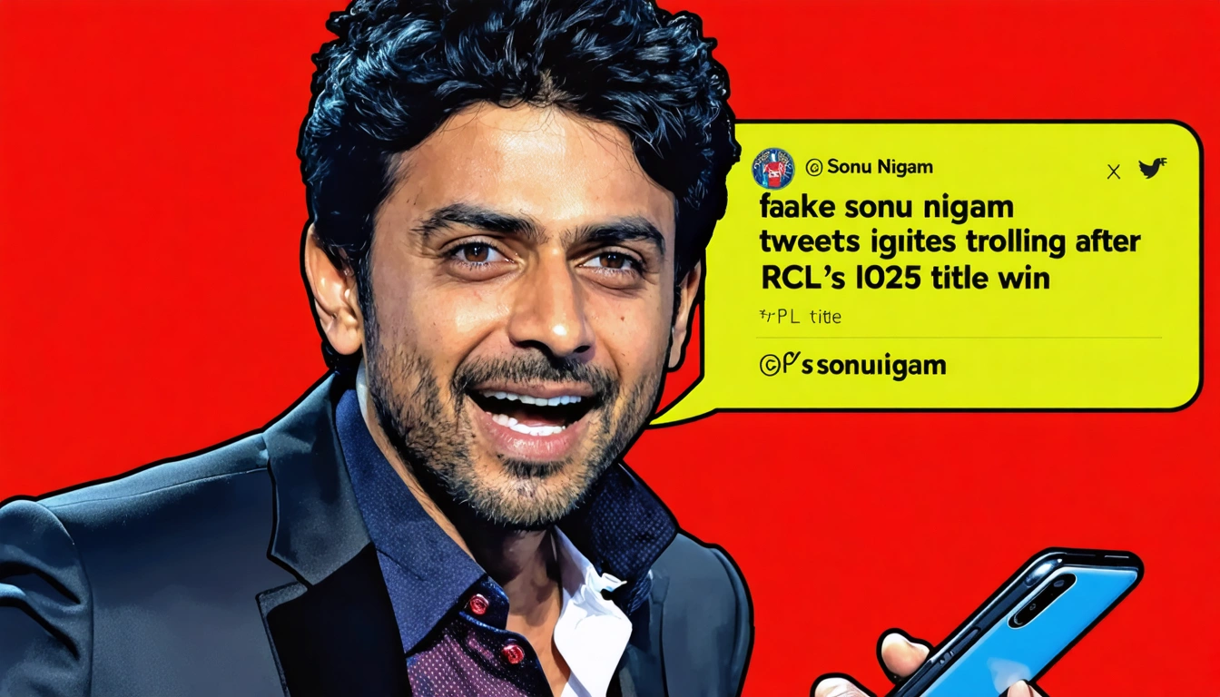 Fake Sonu Nigam Tweet Ignites Trolling After RCB's IPL 2025 Title Win