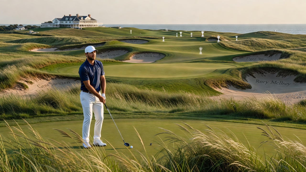 Scheffler Turns 30 at Shinnecock Hunting the Grand Slam's Final Piece