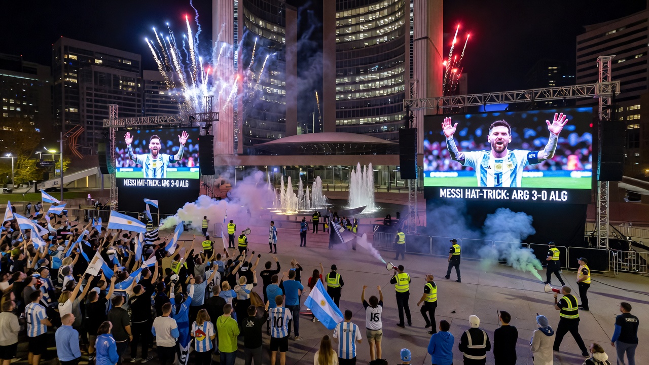 Toronto's World Cup Watch Party Shut Down Early After Fireworks Disrupt Argentina Celebrations
