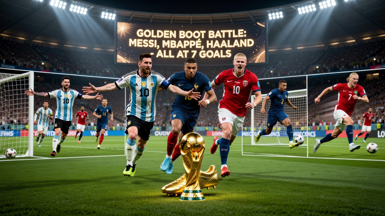 Messi, Mbappé and Haaland Ignite a Historic Golden Boot Battle at 2026