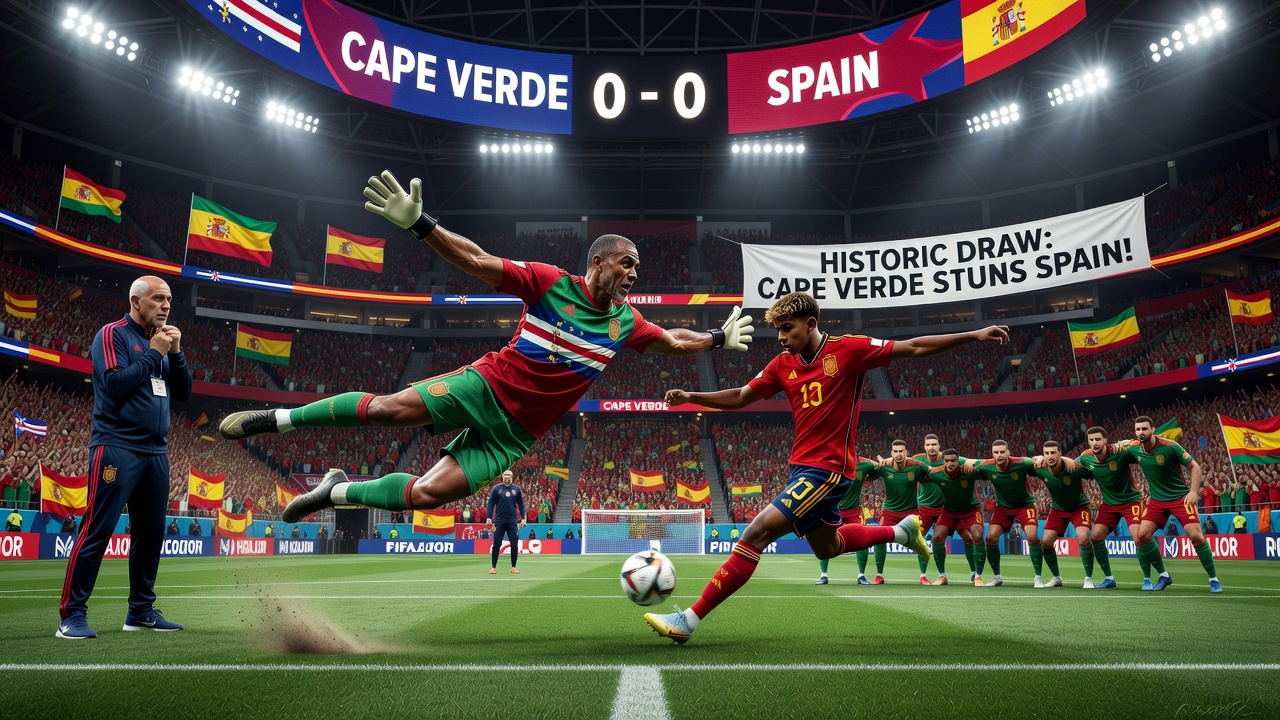 Cape Verde Stun Spain as World Cup Group Stage Produces Four Draws