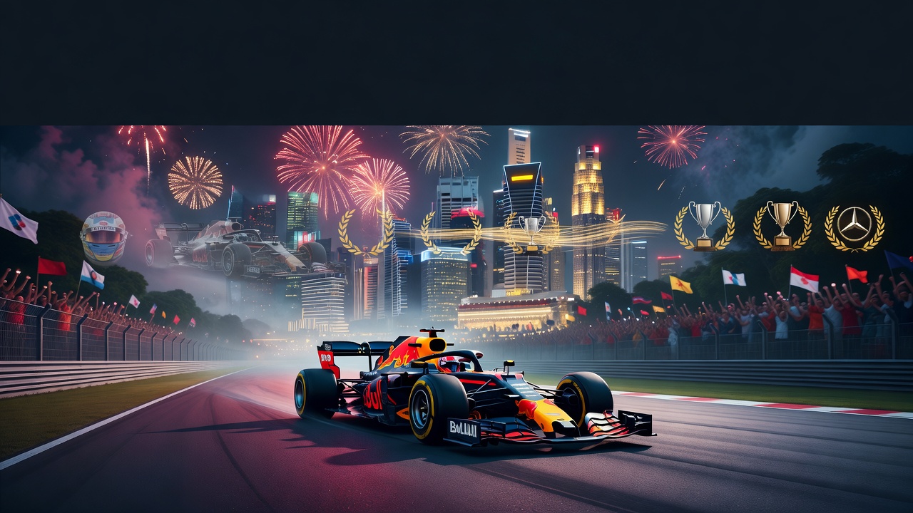 Verstappen's Singapore Triumph Lifts Him to Second All-Time