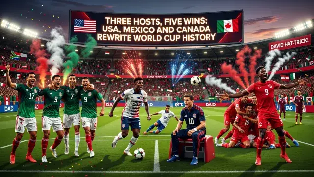 Three Hosts, Five Wins: USA, Mexico and Canada Rewrite World Cup History